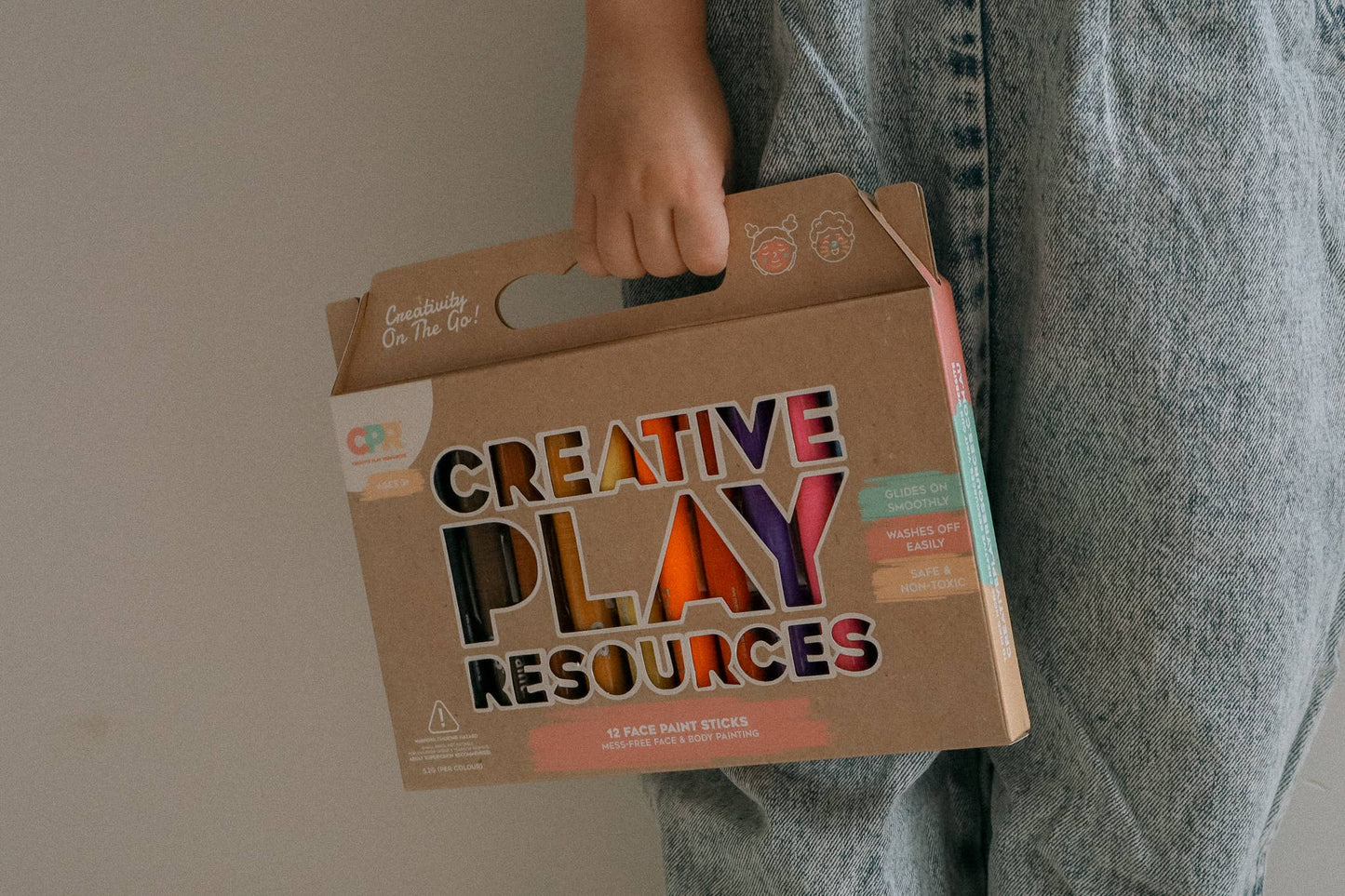 Creative Play Resources - Face Paint Sticks - 12 pack