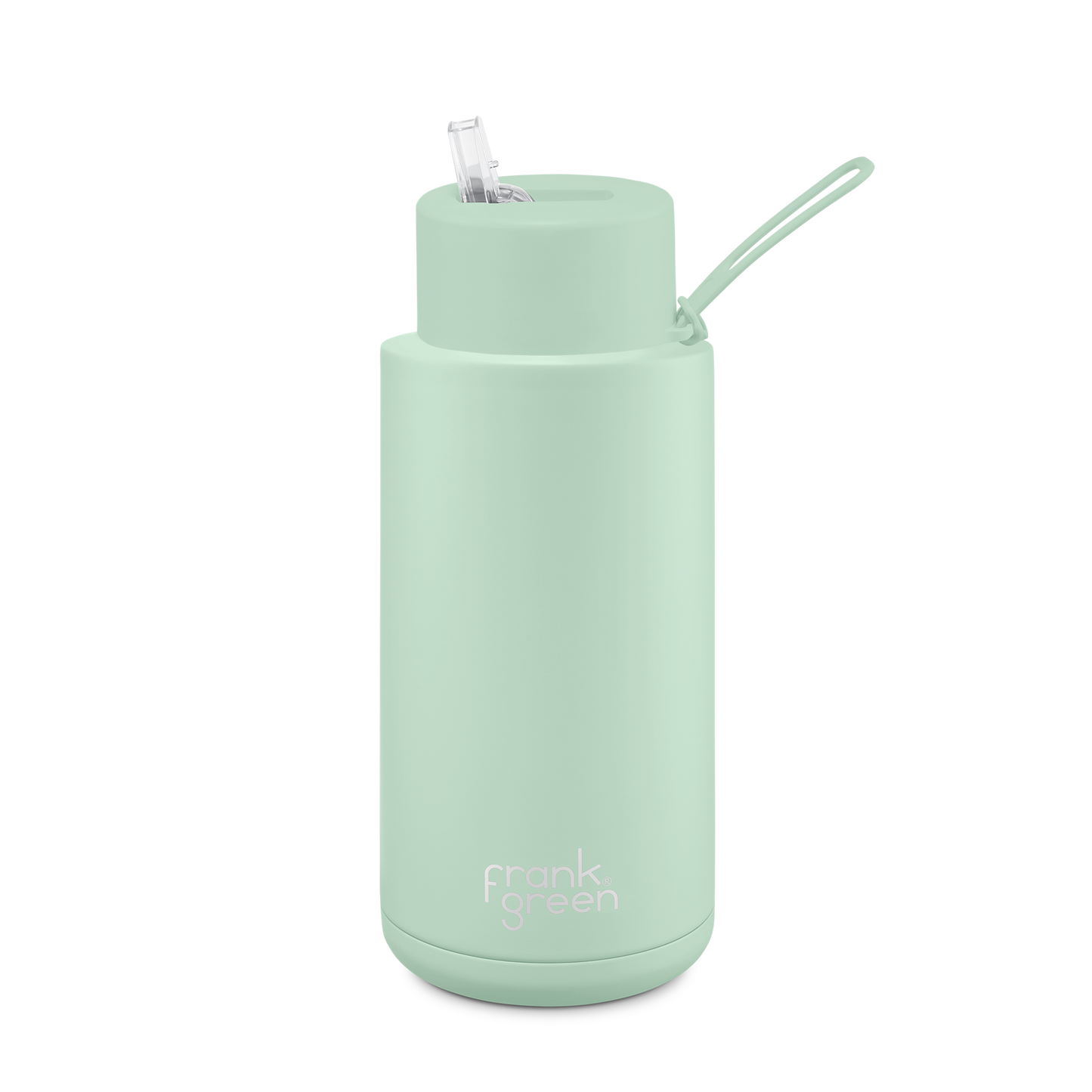 Frank Green 34oz / 1000ml Ceramic Straw Lid Bottle - Mint Gelato