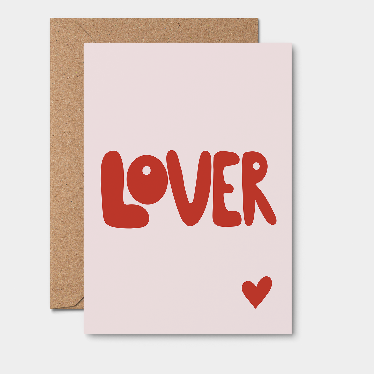 Quokka the Rocker - Lover Heart | LOVE GREETING CARD, anniversary, birthday