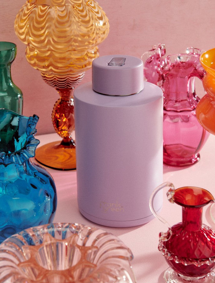 Frank Green 68oz / 2L Ceramic Straw Lid Bottle - Lilac Haze