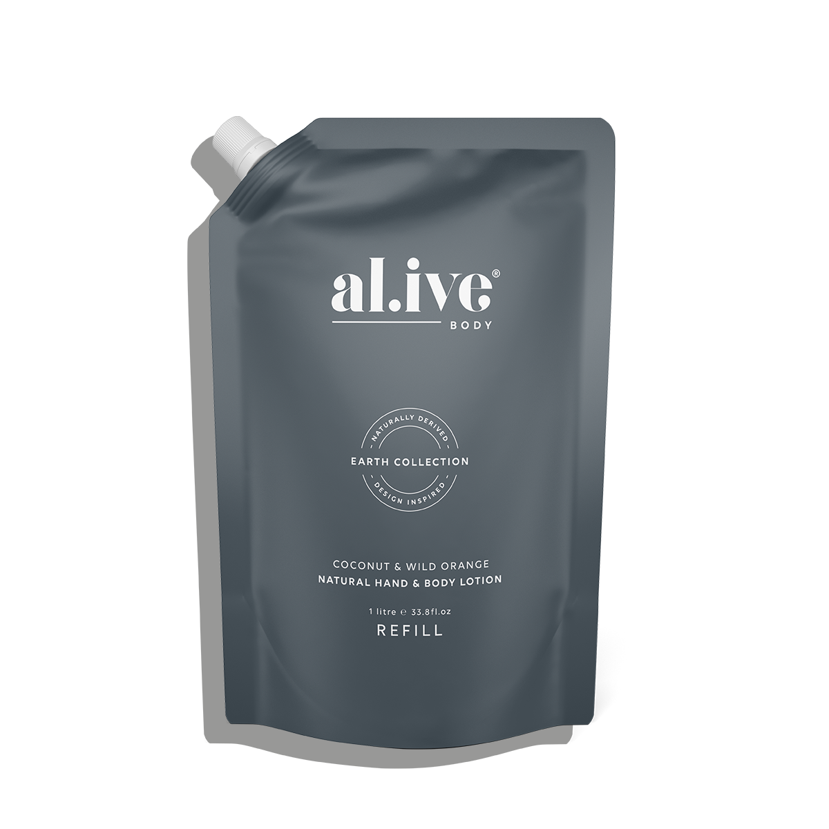 Al.ive 1L Lotion Refill - Coconut & Wild Orange
