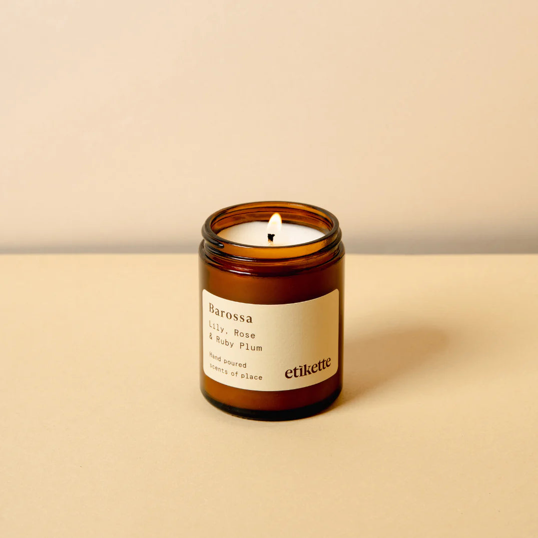 Etikette Candle - Barossa in Lily, Rose & Ruby Plum