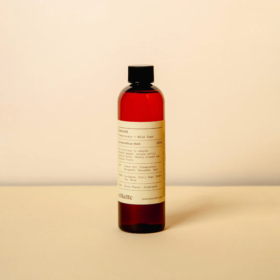 Etikette Diffuser - Eumundi in Pomegranate & Wild Sage