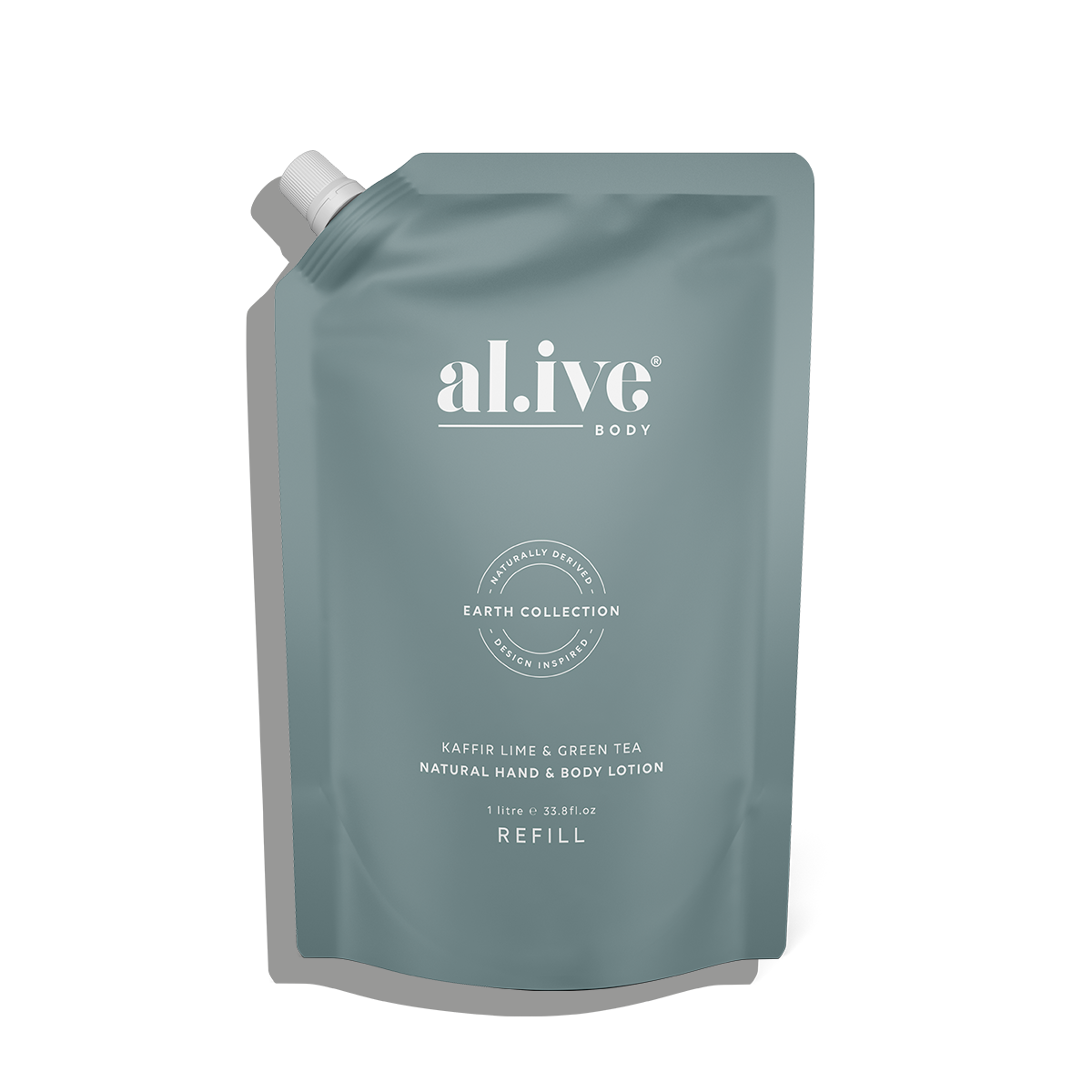 Al.ive 1L Lotion Refill - Kaffir Lime & Green Tea