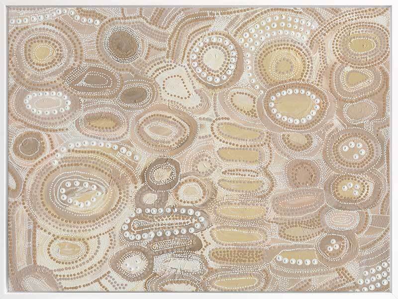 Marramarra Canvas Aboriginal Art Print- Amanda Hinkelmann