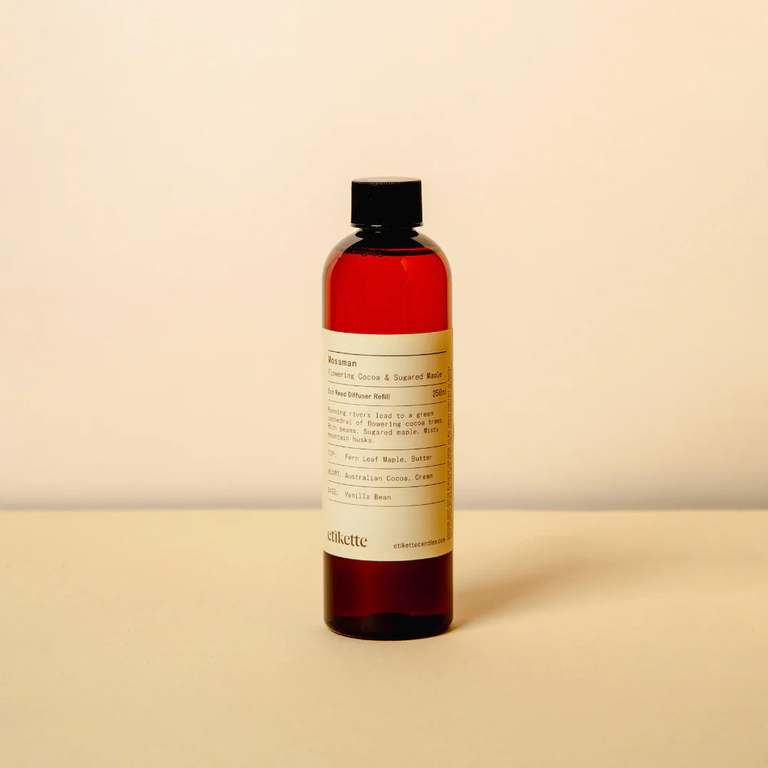 Etikette Diffuser - Mossman in Flowering Cocoa & Sugared Maple