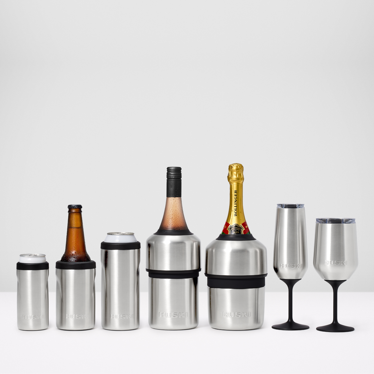Huski - Huski Champagne Flute - Brushed Stainless