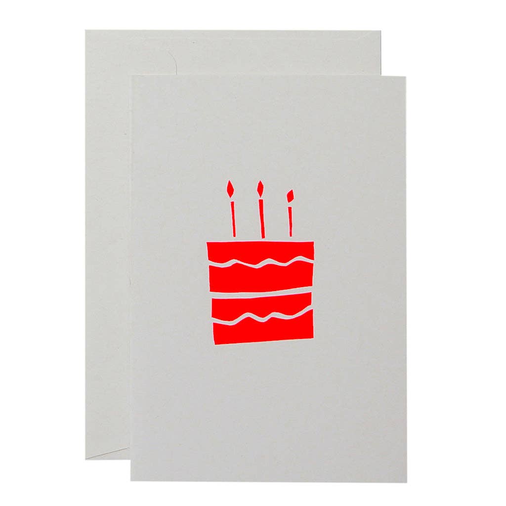 Me & Amber - LAYERED CAKE - various colours: Yellow on black card