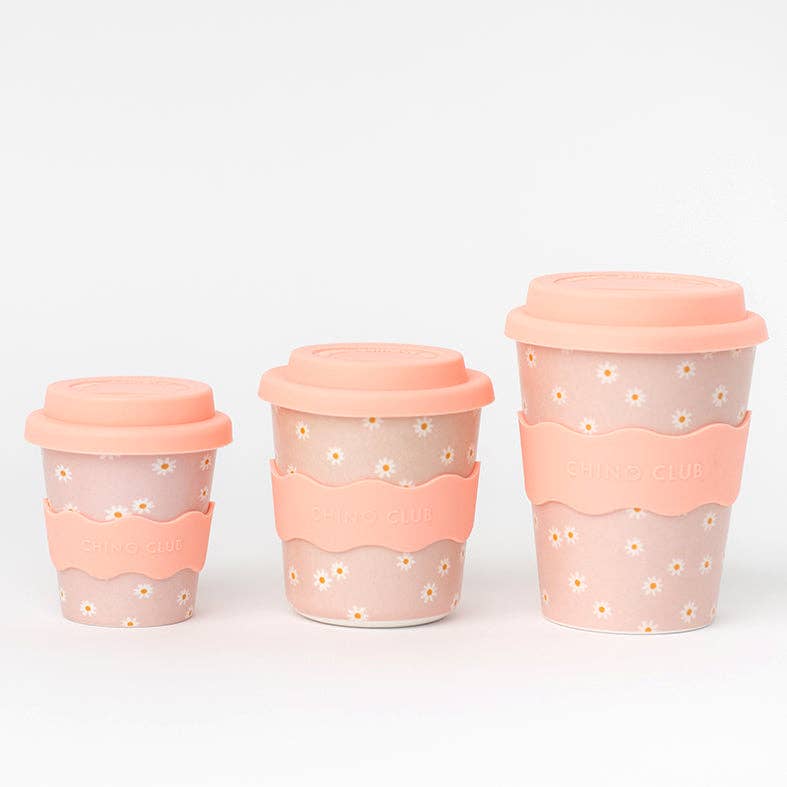 Chino Club - Pink Daisy Babychino Cup 4oz