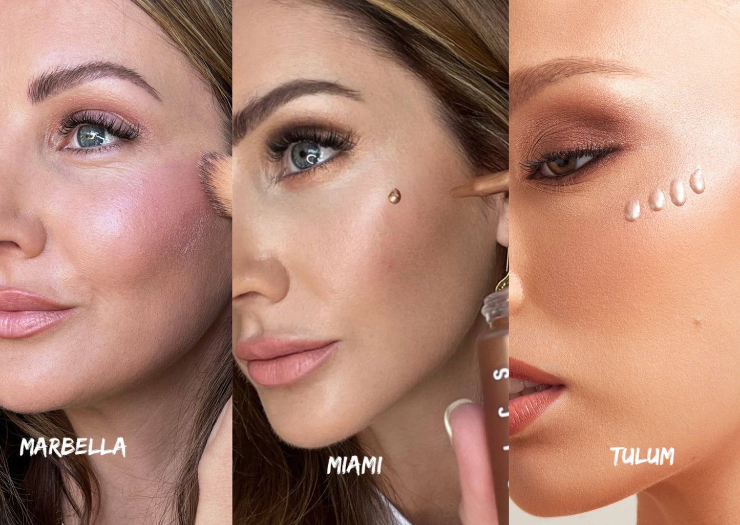 Basics By B - Liquid Glow Drops: Marbella (pink)