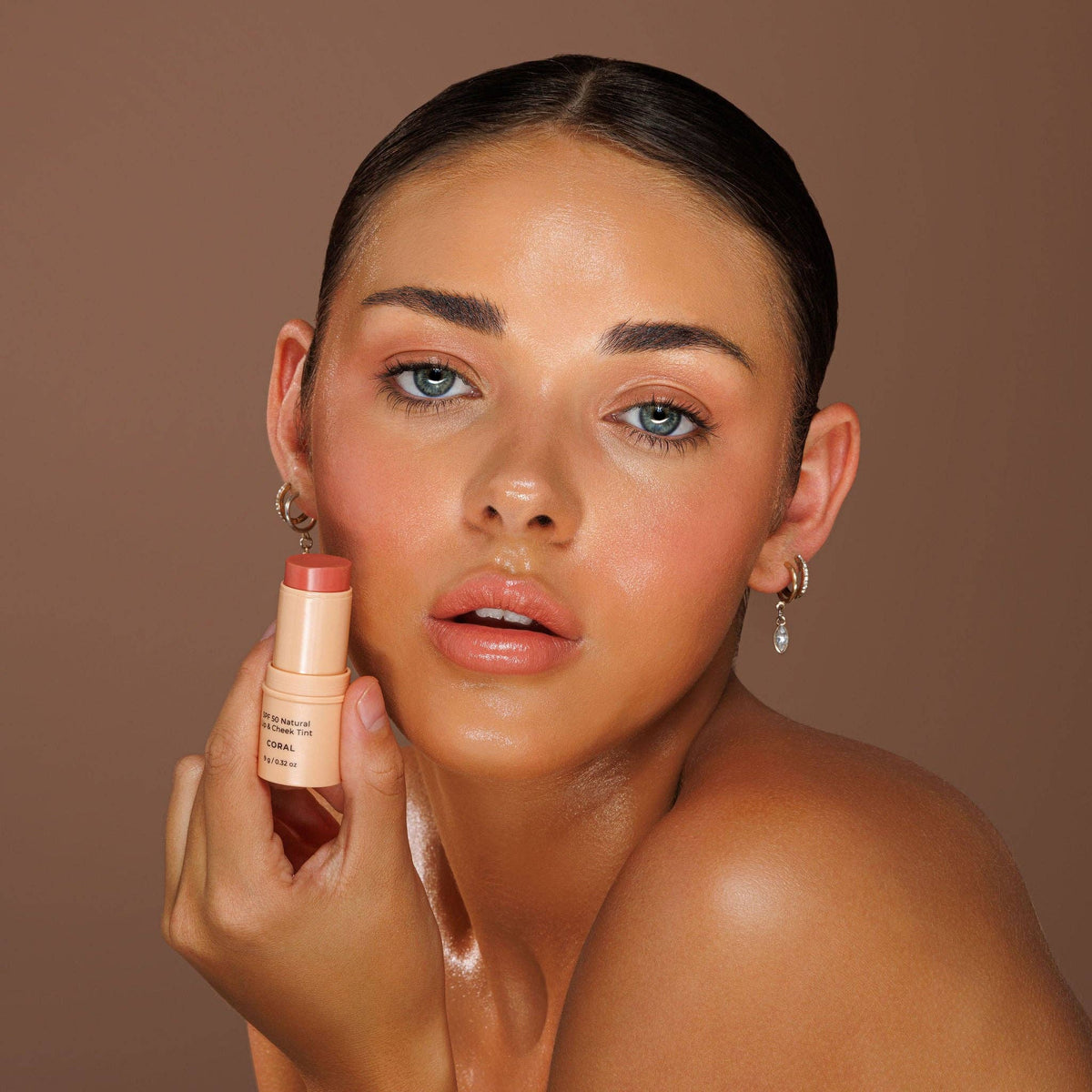 Avocado Zinc - SPF 50 Natural Lip & Cheek Tint: Red Earth