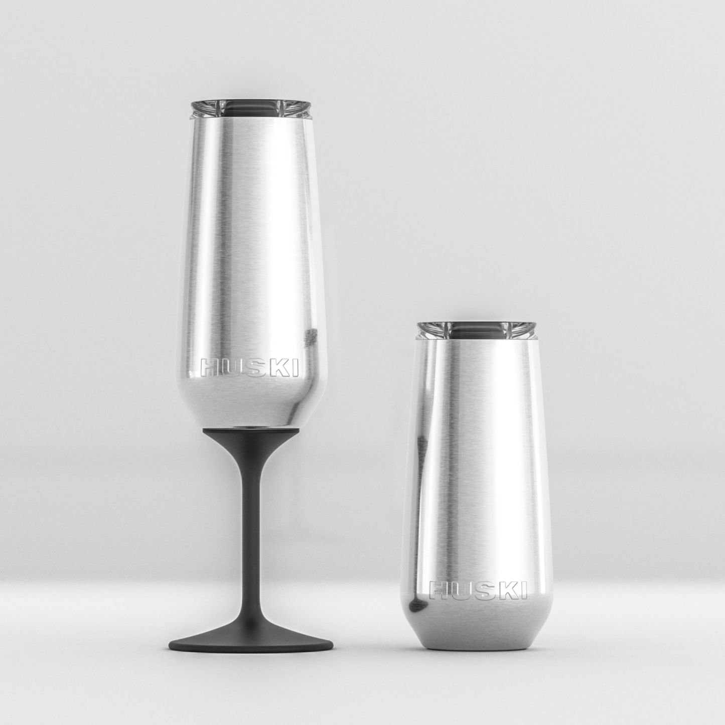 Huski - Huski Champagne Flute - Black