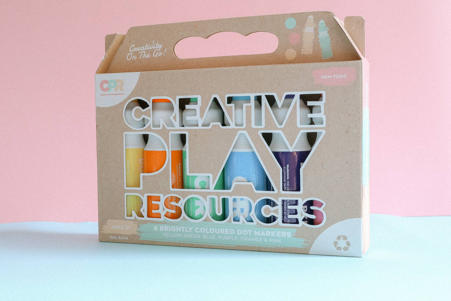 Creative Play Resources - Dot Markers - 6 pack
