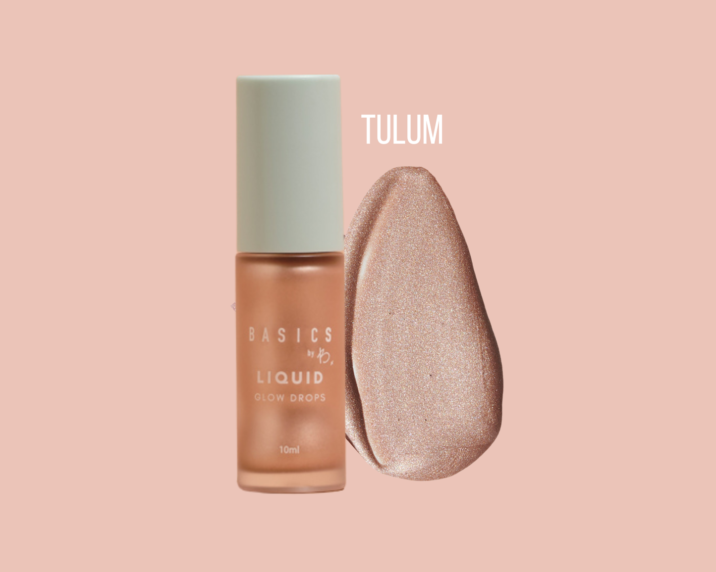 Basics By B - Liquid Glow Drops: Marbella (pink)