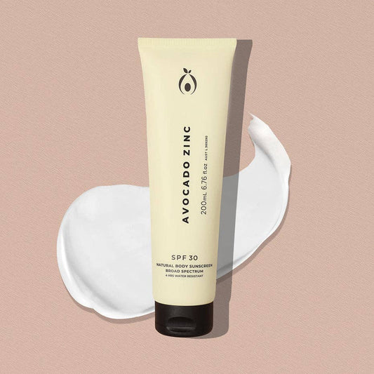 Avocado Zinc - SPF 30 Natural Body Sunscreen