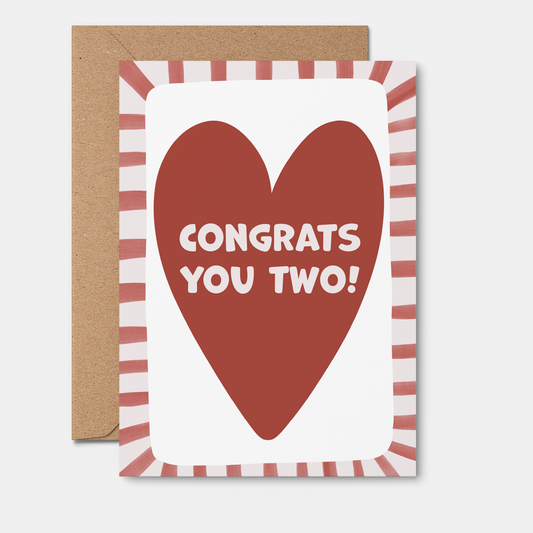 Quokka the Rocker - Congrats | GREETING CARD, wedding, engagement, pregnancy