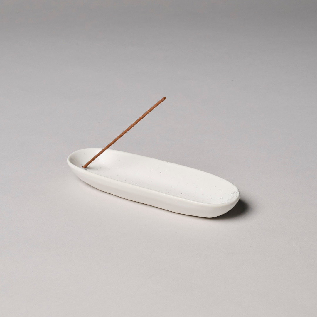 Gentle Habits - The Collector Ceramic Holder - White