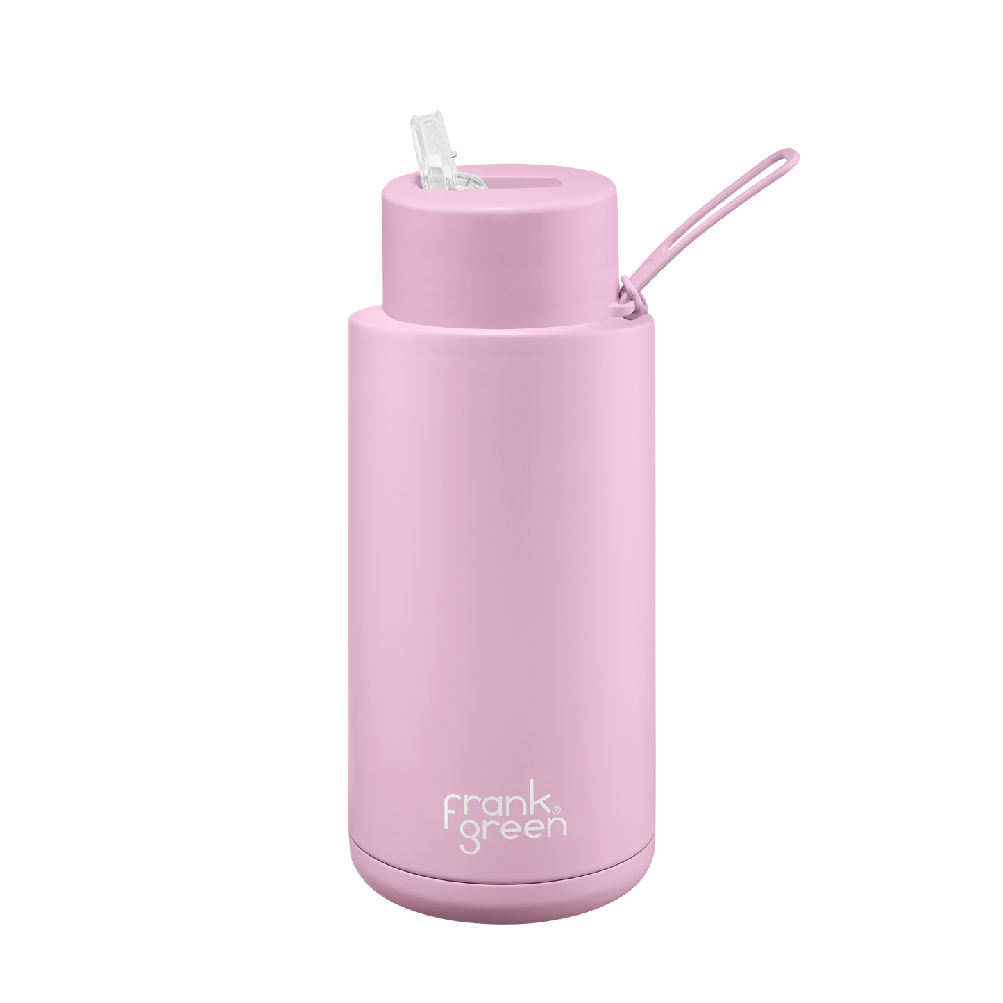 Frank Green 34oz / 1000ml Ceramic Straw Lid Bottle - Lilac haze