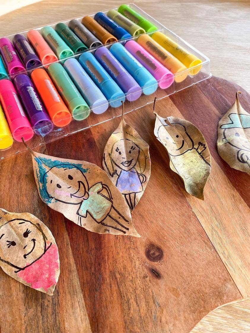 Creative Play Resources - Paint Sticks - 24 Pack Assorted