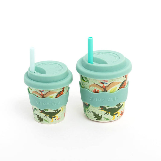 Chino Club - Green Dino Babychino Cup 4oz