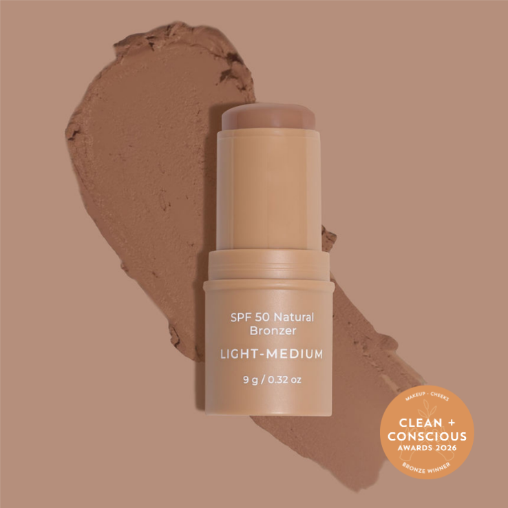 Avocado Zinc - SPF 50 Natural Bronzer: Medium-Dark