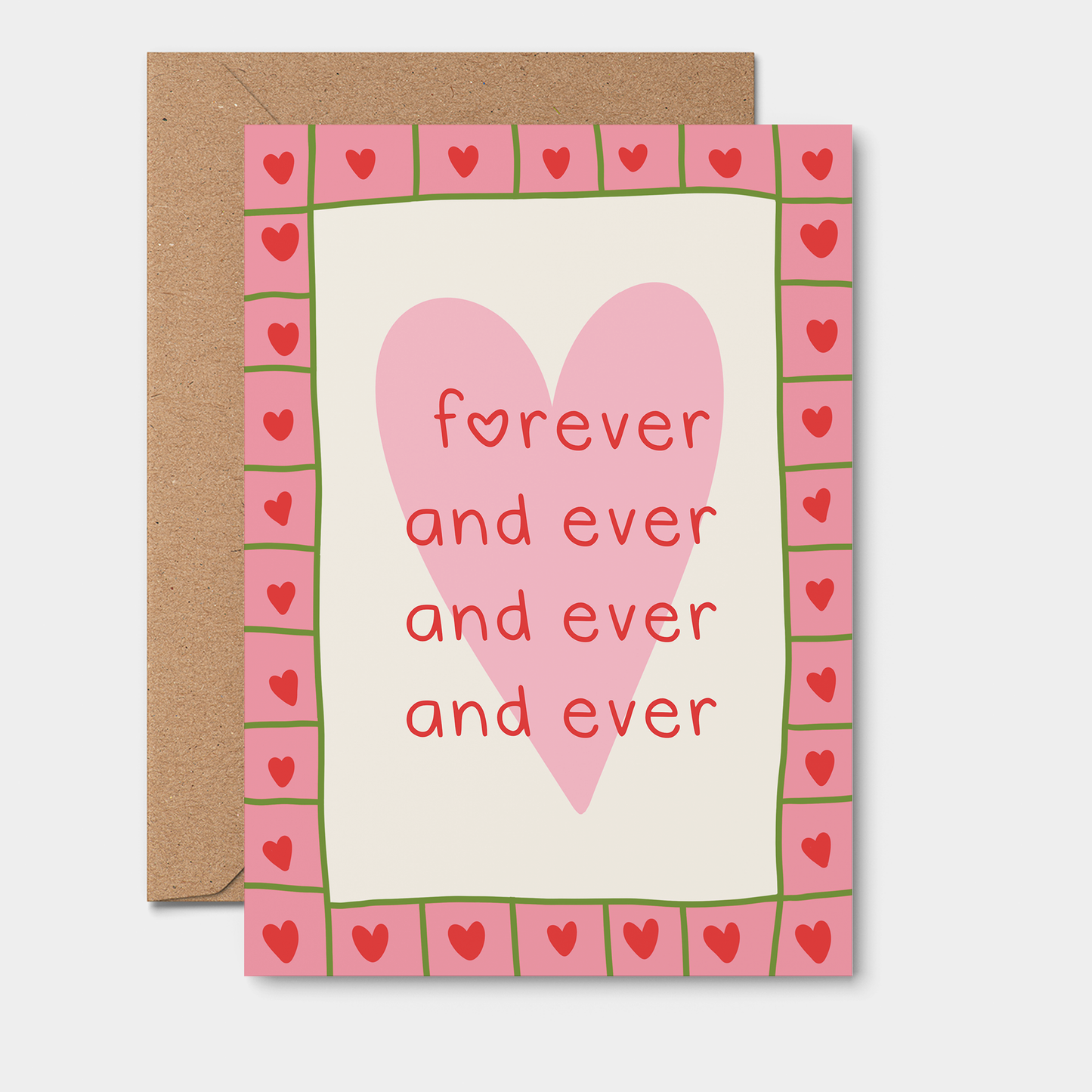 From Rosalie - Forever & Ever | Wedding Card | Engagement Card | Love Card