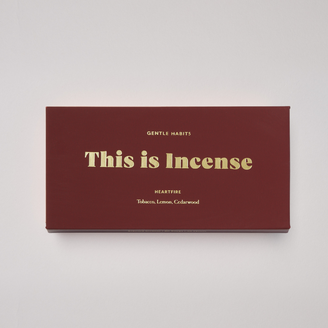 Gentle Habits - This Is Incense - HEARTFIRE