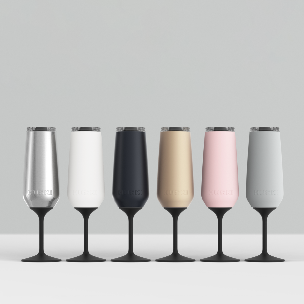 Huski - Huski Champagne Flute - Stone Grey