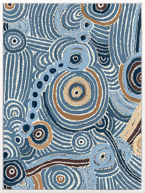 Connecting Waterways Canvas Art Print