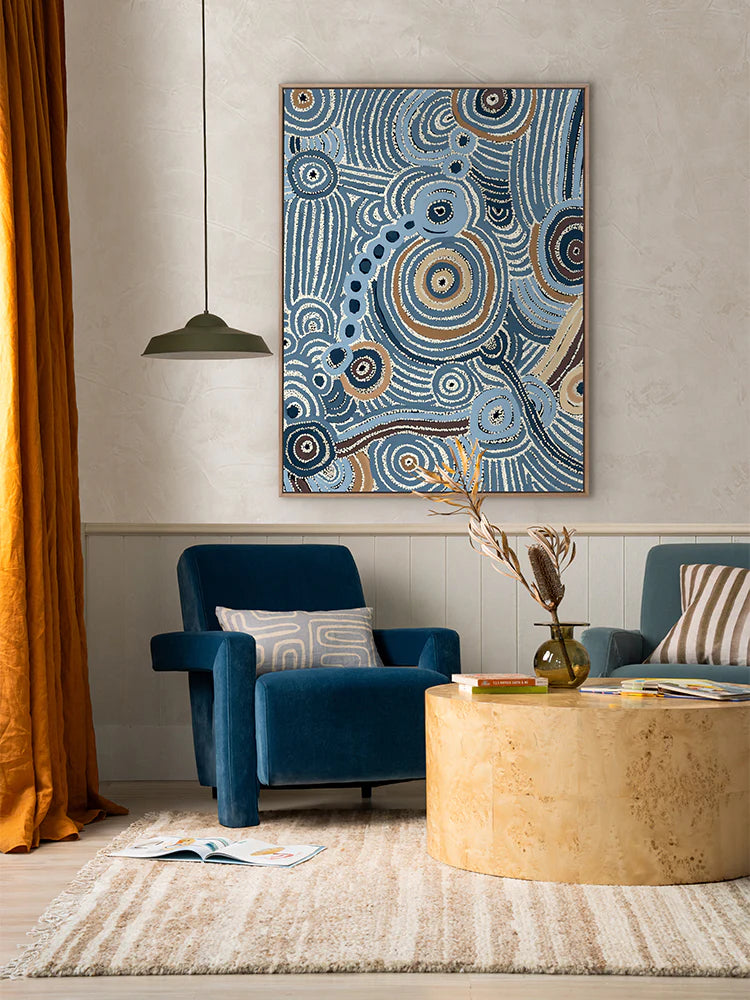 Connecting Waterways Canvas Art Print