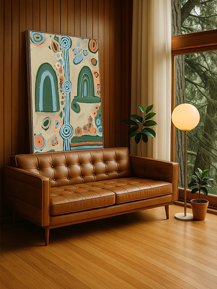 Gulbirmarra Baldya Canvas Art Print