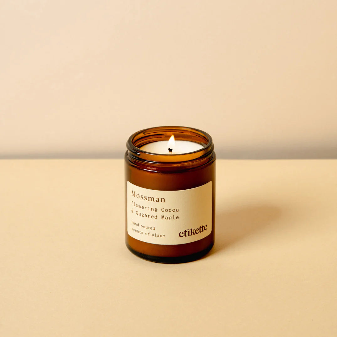 Etikette Candle - Mossman in Flowering Cocoa & Sugared Maple