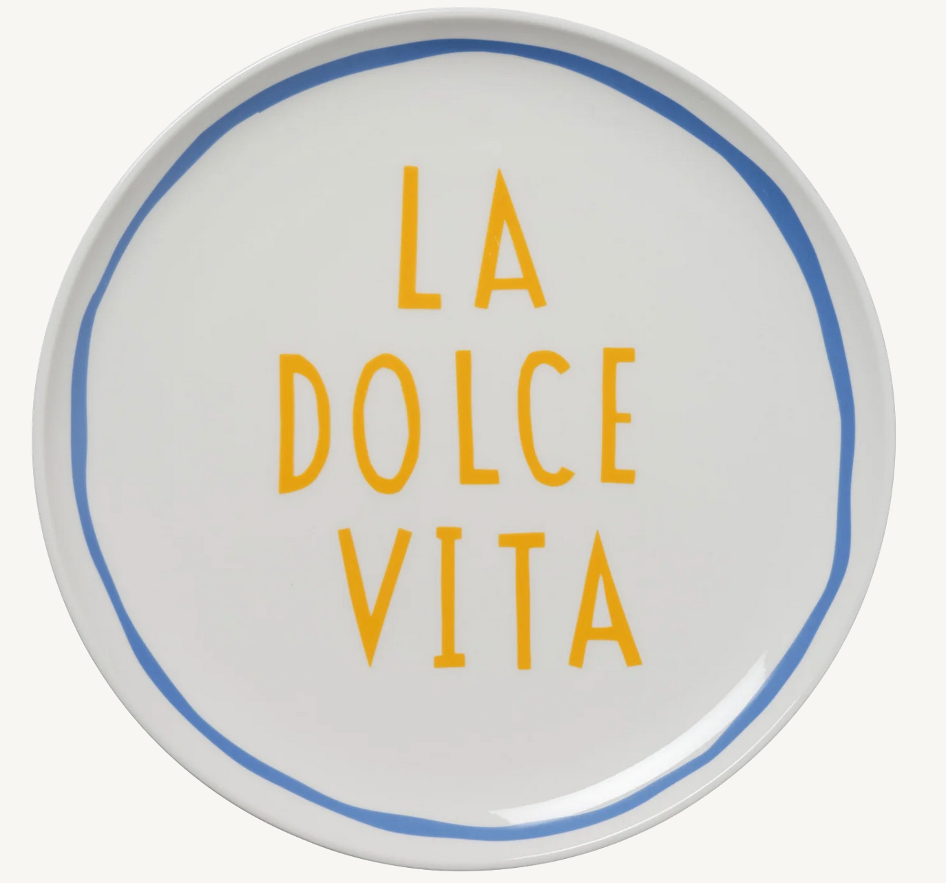 In The Round House - La Dolce Vita Plate