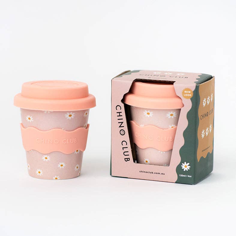 Chino Club - Pink Daisy Babychino Cup 4oz