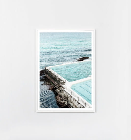 Bondi View Framed Coastal Print