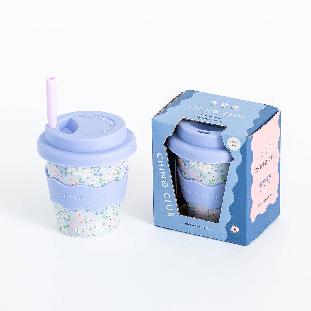 Chino Club - Blue Floral Cup 4oz