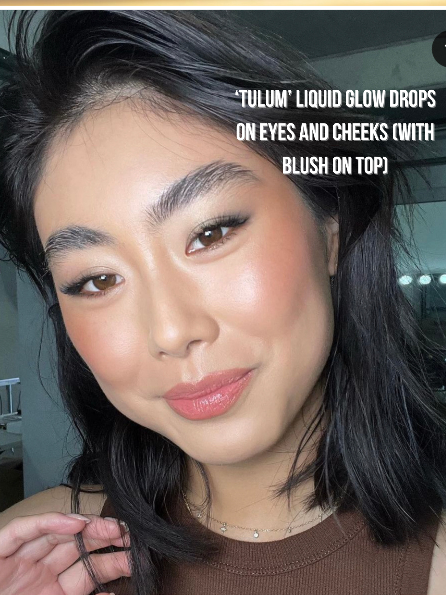 Basics By B - Liquid Glow Drops: Marbella (pink)
