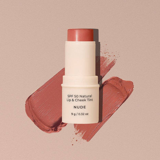 Avocado Zinc - SPF 50 Natural Lip & Cheek Tint: Nude