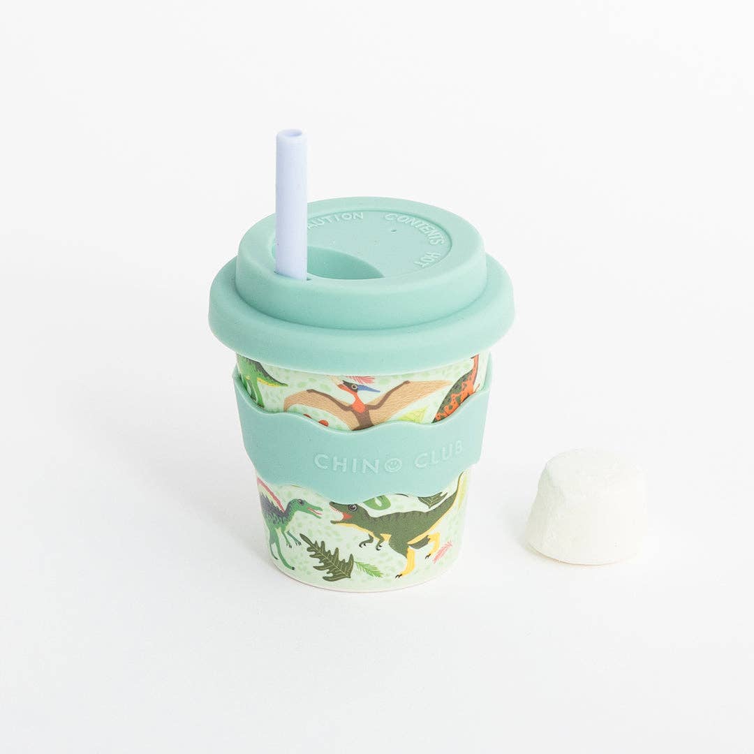 Chino Club - Green Dino Babychino Cup 4oz