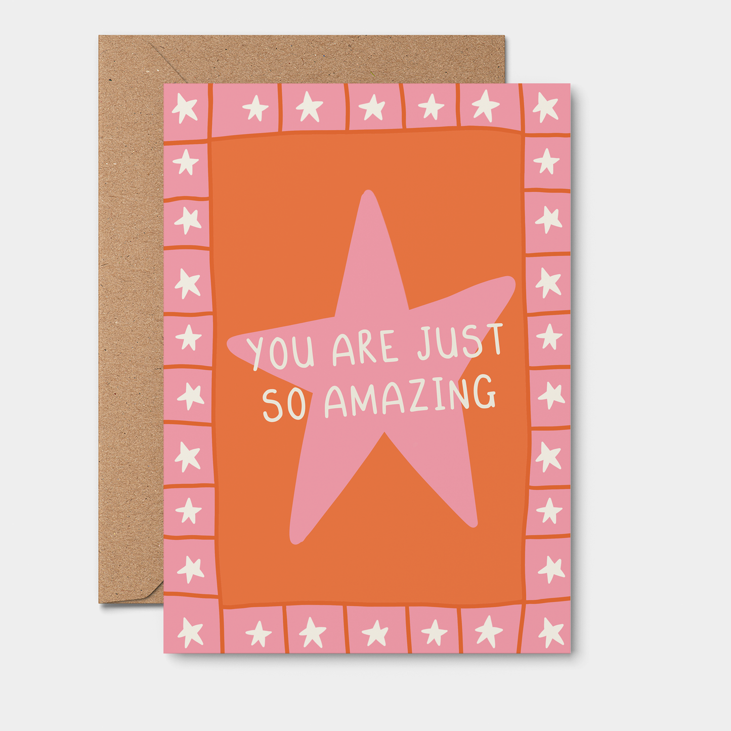 From Rosalie - You Are Amazing Orange | Everyday Card | Appreciation Card