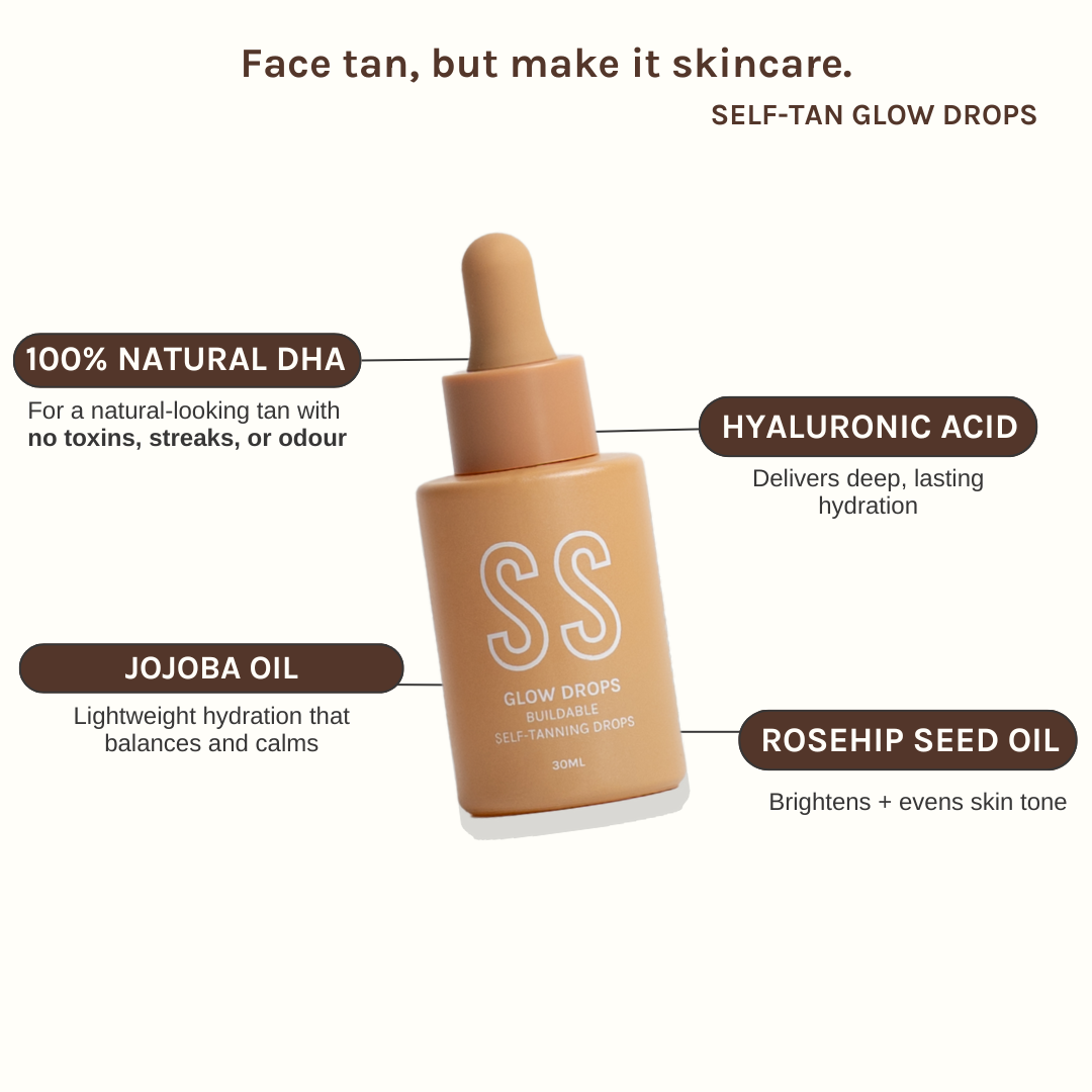 Summer Skin Australia - Glow Drops |
Skincare-Infused Face Tan | BEST SELLER