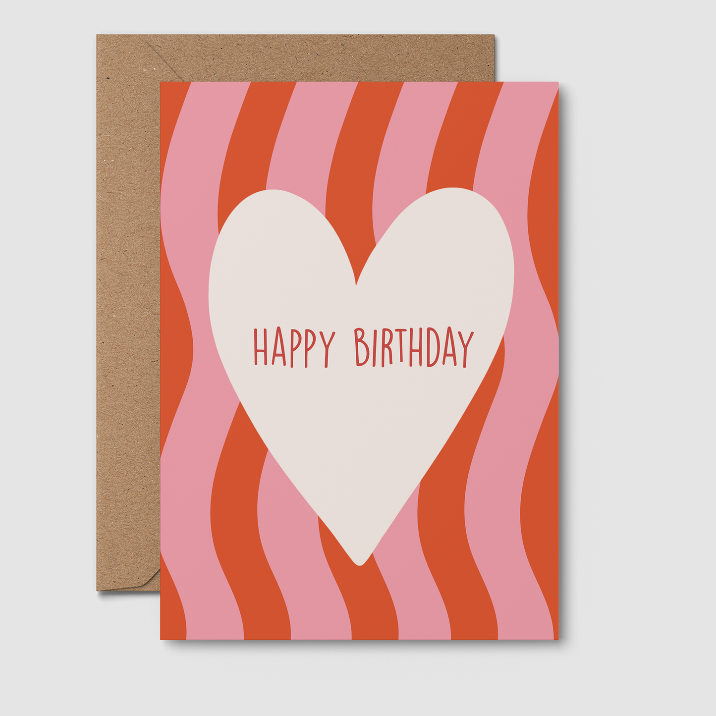 From Rosalie - Birthday Heart Greeting Card