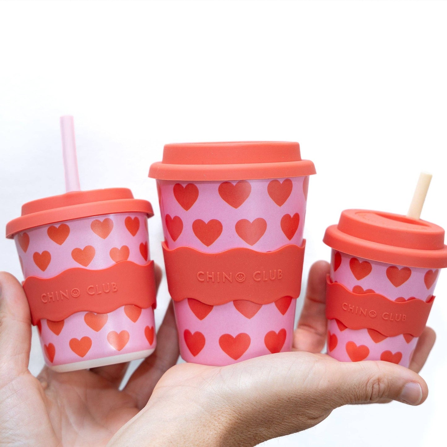 Chino Club - Hearts Babychino Cup 4oz