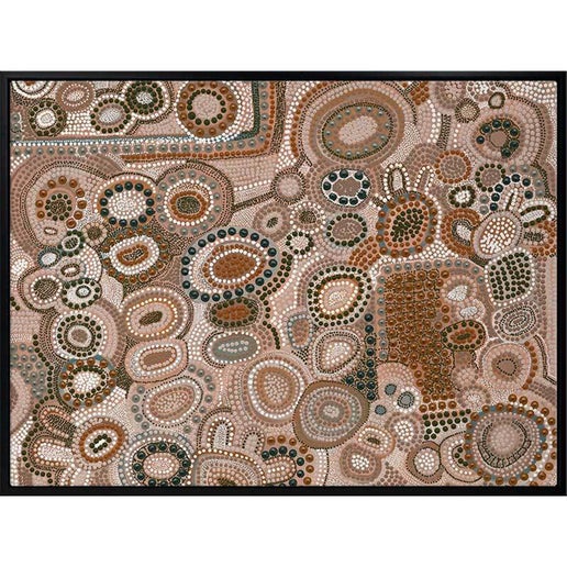 Amanda Hinkelmann Dharrang Canvas Aboriginal Art Print