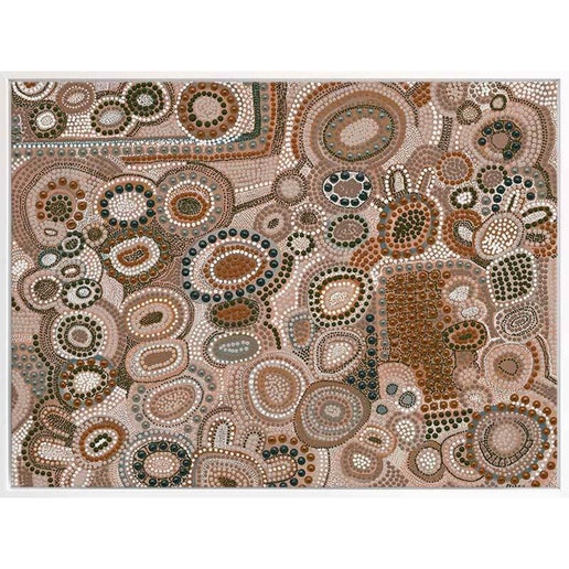 Amanda Hinkelmann Dharrang Canvas Aboriginal Art Print